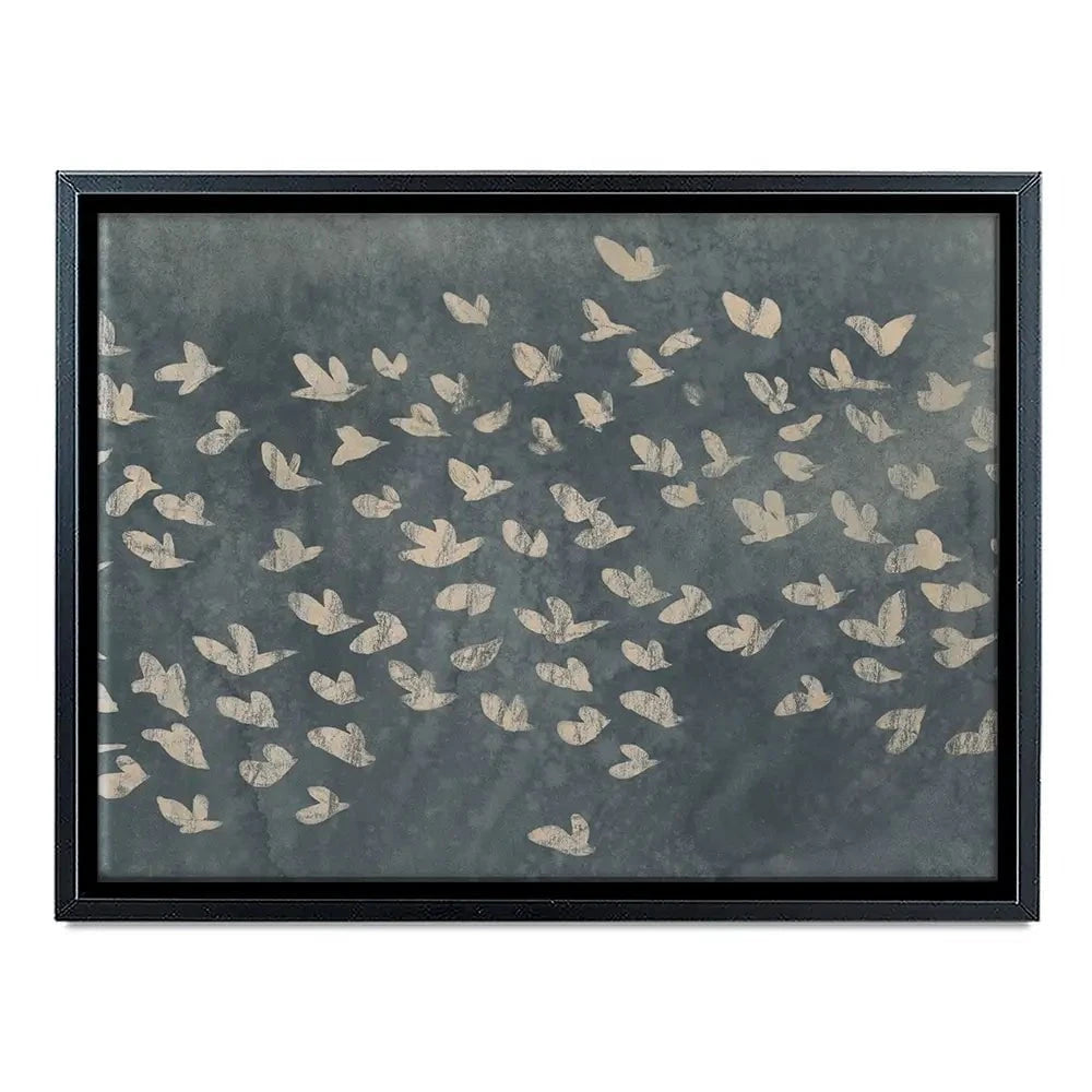 Watermark Flock Canvas Print Watermark Flock Canvas Print wall art product June Erica Vess