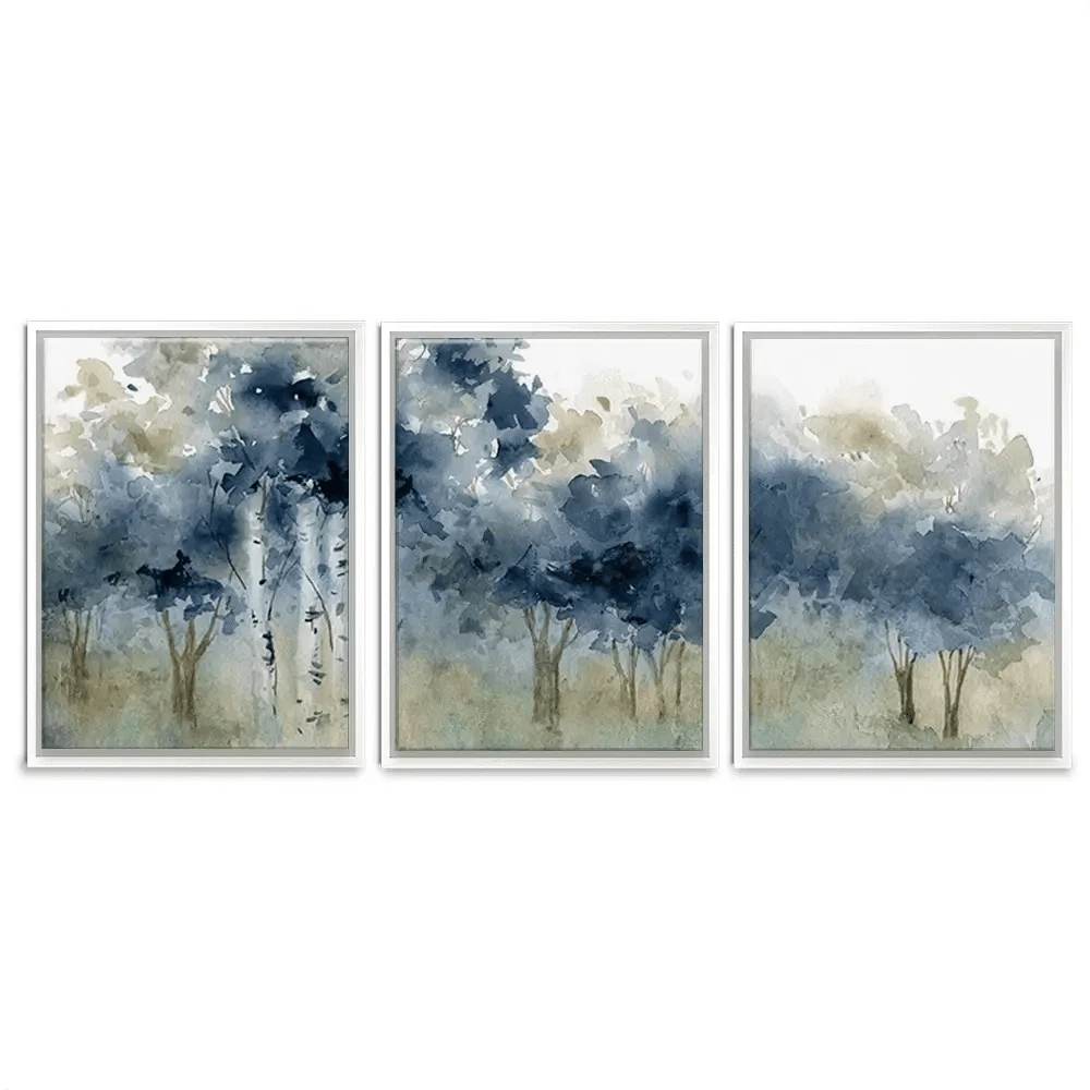 Waters Edge 2 Trio Canvas Print Waters Edge 2 Trio Canvas Print wall art product Carol Robinson