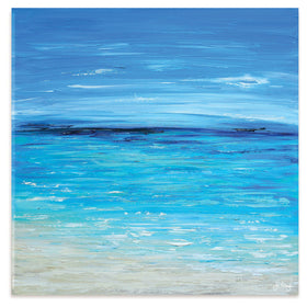 Waves Of Happiness Canvas Print Waves Of Happiness Canvas Print wall art product Jo Gough