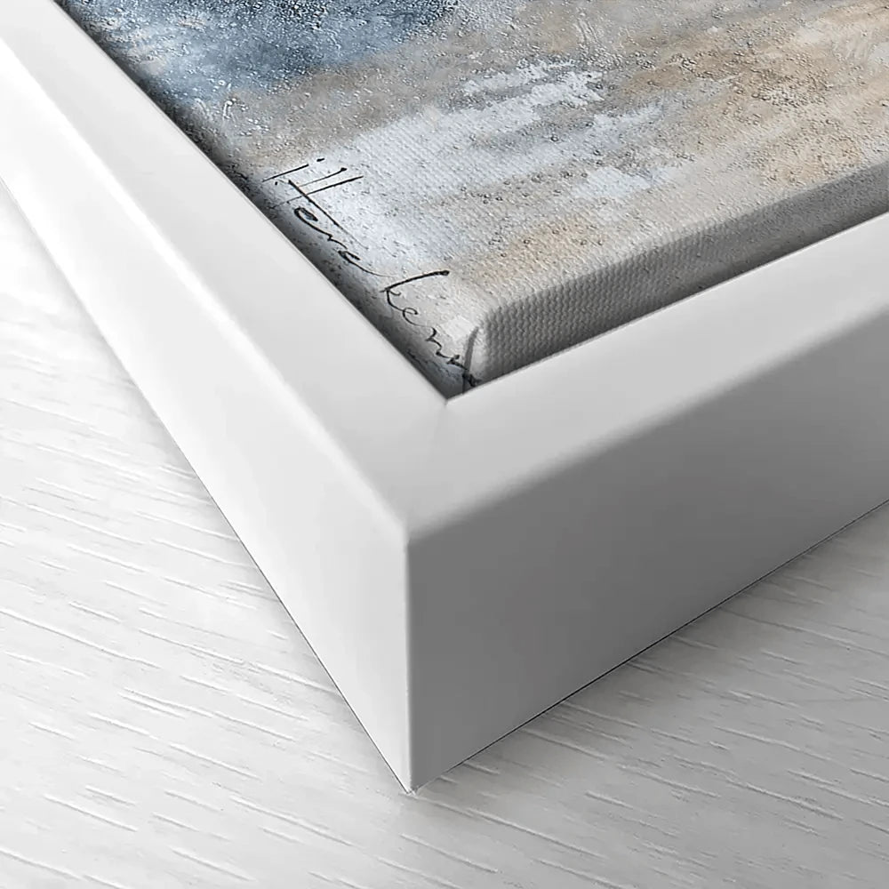 Weathered Highland Cow Canvas Print Weathered Highland Cow Canvas Print | Weathered Highland Cow Artwork wall art product Studio Paint-Ing