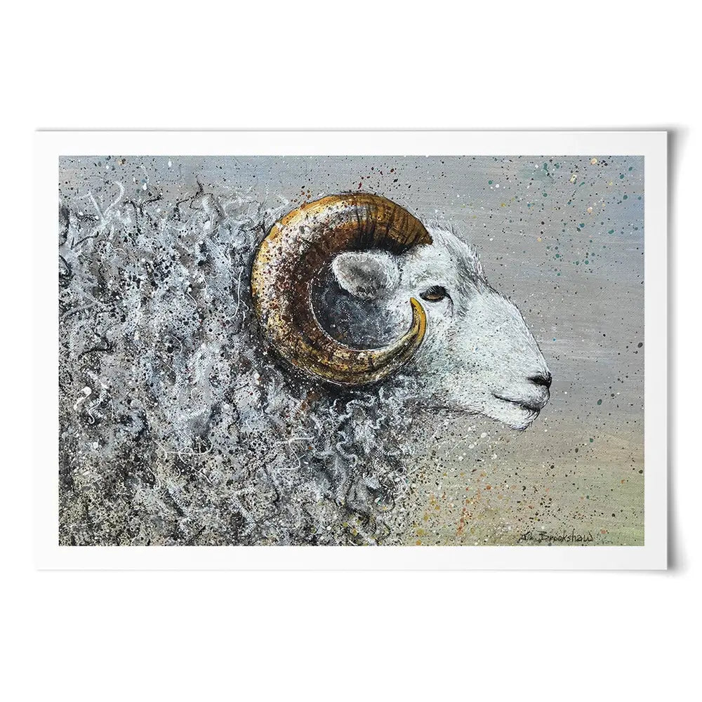 Welsh Mountain Sheep Art Print Welsh Mountain Sheep Art Print wall art product Jane Brookshaw