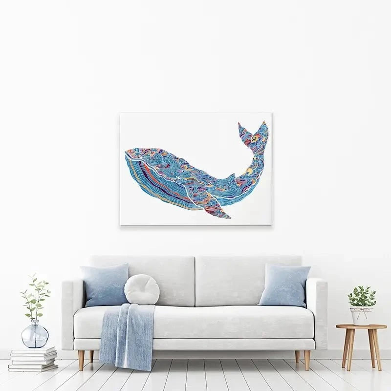 Whale Canvas Print Whale Canvas Print wall art product Tierre3012 / Shutterstock