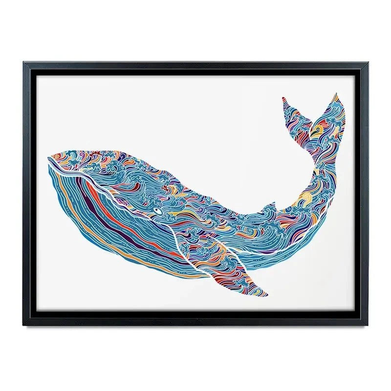 Whale Canvas Print Whale Canvas Print wall art product Tierre3012 / Shutterstock
