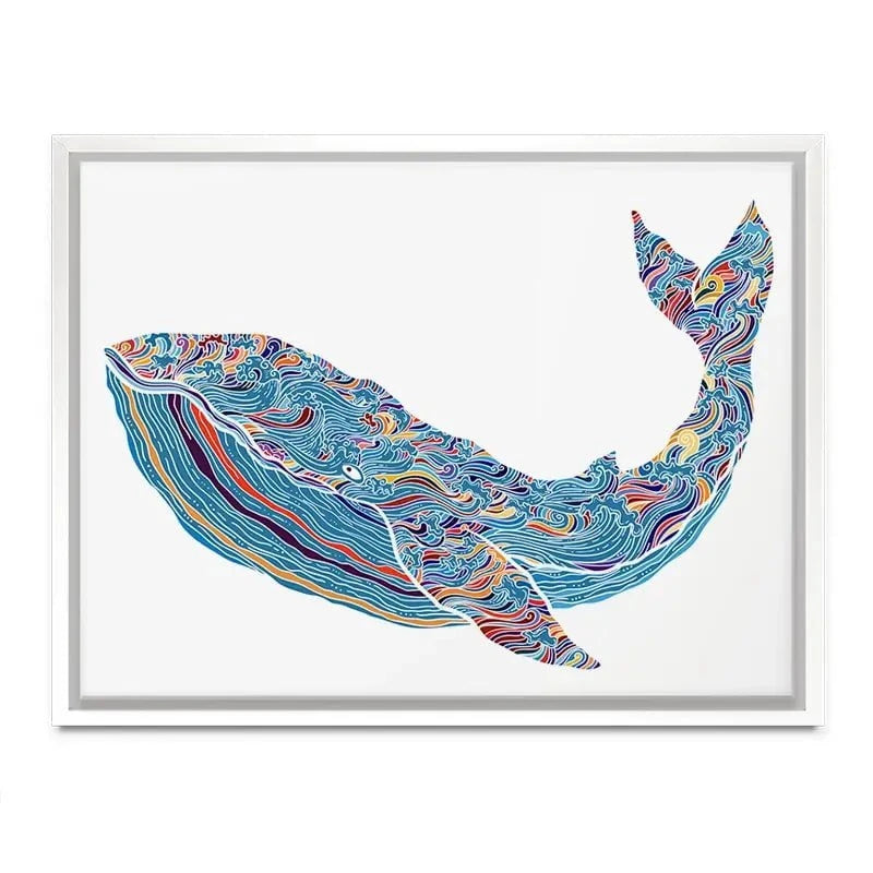 Whale Canvas Print Whale Canvas Print wall art product Tierre3012 / Shutterstock