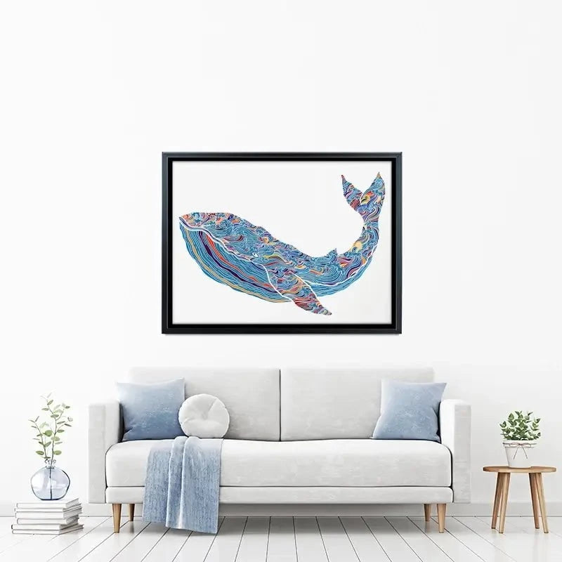 Whale Canvas Print Whale Canvas Print wall art product Tierre3012 / Shutterstock