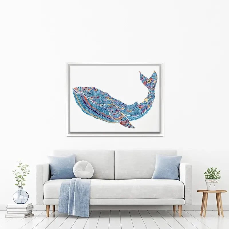 Whale Canvas Print Whale Canvas Print wall art product Tierre3012 / Shutterstock