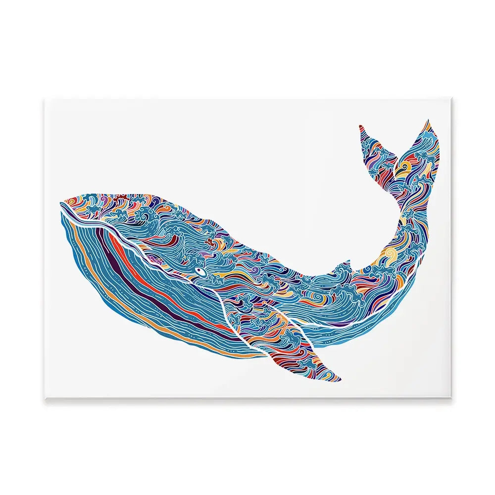 Whale Canvas Print Whale Canvas Print wall art product Tierre3012 / Shutterstock