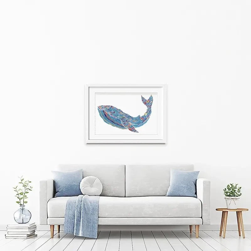 Whale Framed Art Print Whale Framed Art Print wall art product Tierre3012 / Shutterstock