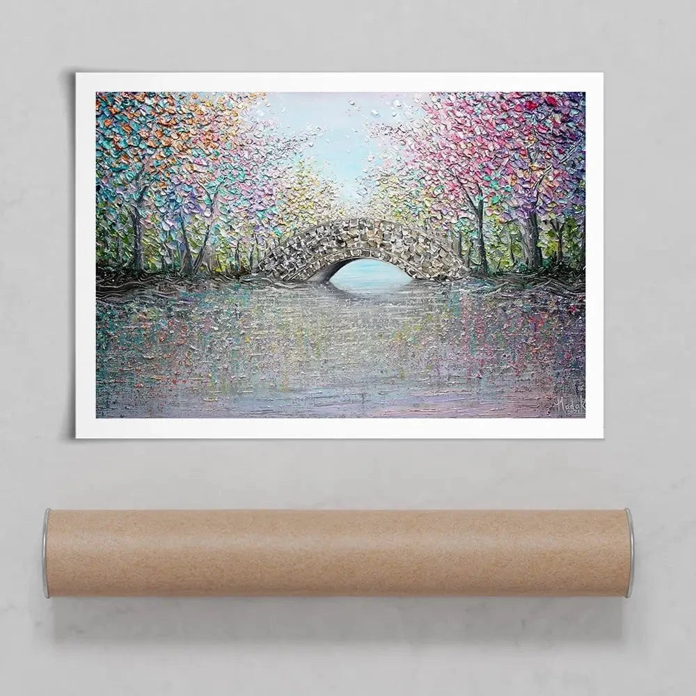 What A Wonderful World Art Print What A Wonderful World Art Print wall art product Nada Khatib
