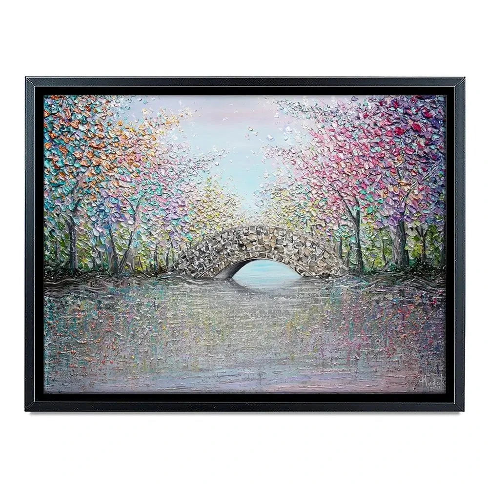 What A Wonderful World Canvas Print What A Wonderful World Canvas Print wall art product Nada Khatib