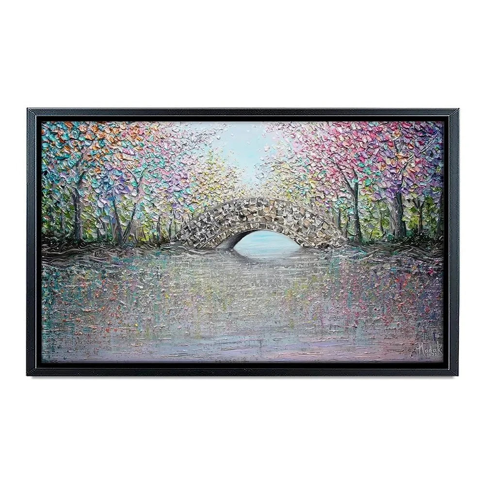 What A Wonderful World Canvas Print What A Wonderful World Canvas Print wall art product Nada Khatib