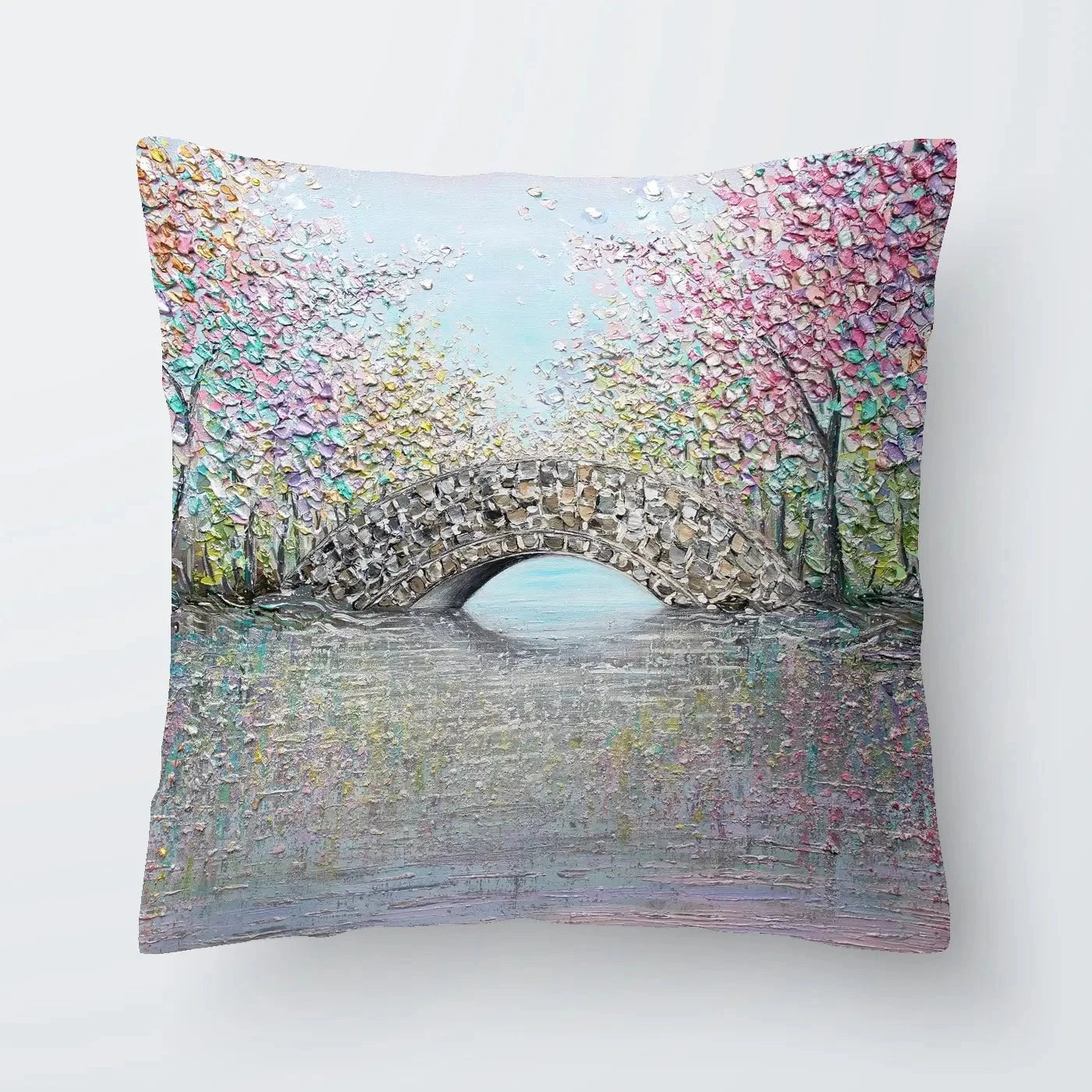 What A Wonderful World Cushion What A Wonderful World Cushion wall art product Nada Khatib