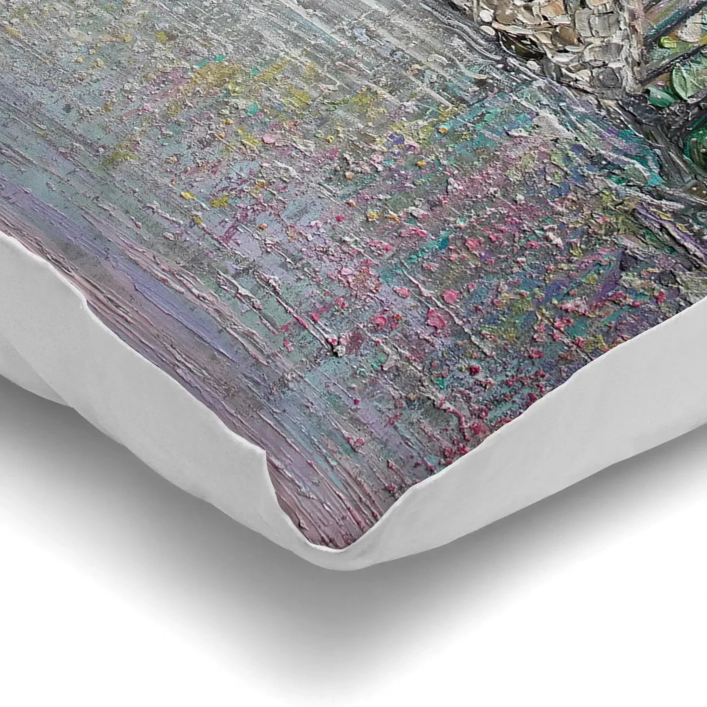 What A Wonderful World Cushion What A Wonderful World Cushion wall art product Nada Khatib