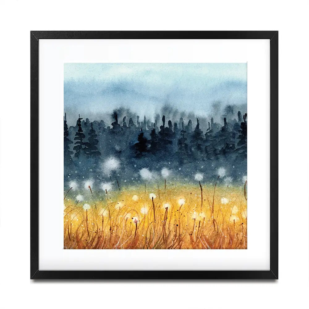 Wheat Field Square Framed Art Print Wheat Field Square Framed Art Print wall art product Tarasova Mariya / Shutterstock