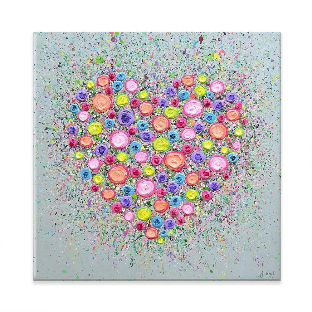 Where Flowers Bloom Canvas Print Where Flowers Bloom Canvas Print wall art product Jo Gough