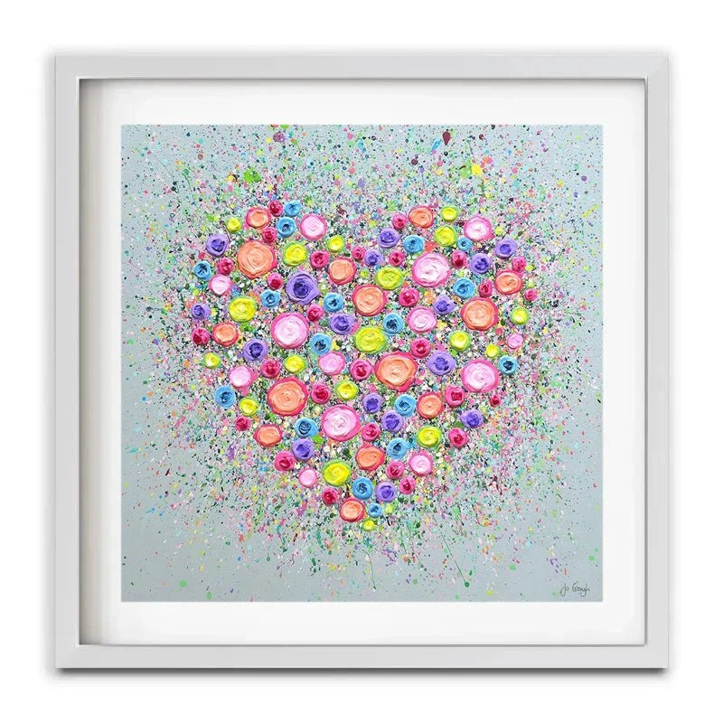 Where Flowers Bloom Framed Art Print Where Flowers Bloom Framed Art Print wall art product Jo Gough
