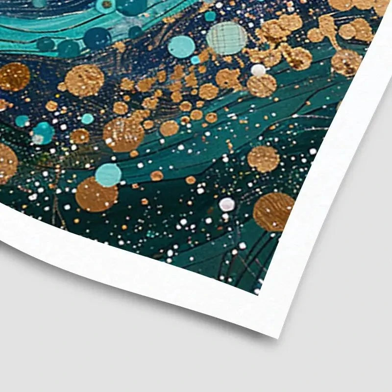 Whimiscal Nature Splash Art Print Whimiscal Nature Splash Art Print wall art product Paper House Prints - Independent