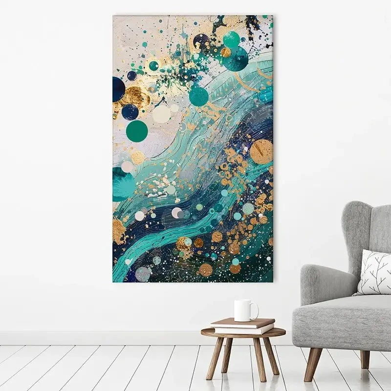 Whimiscal Nature Splash Canvas Print Whimiscal Nature Splash Canvas Print wall art product Paper House Prints - Independent