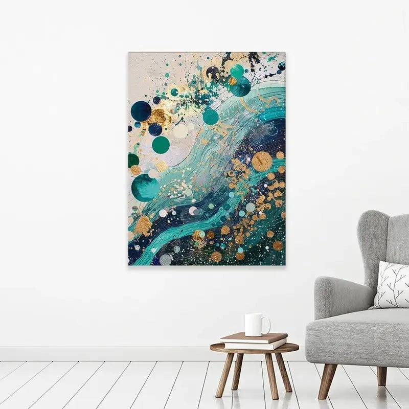 Whimiscal Nature Splash Canvas Print Whimiscal Nature Splash Canvas Print wall art product Paper House Prints - Independent