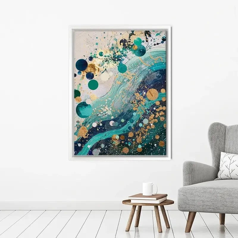 Whimiscal Nature Splash Canvas Print Whimiscal Nature Splash Canvas Print wall art product Paper House Prints - Independent