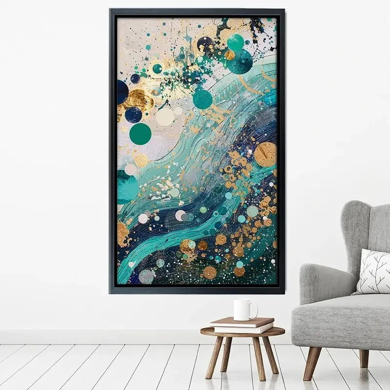 Whimiscal Nature Splash Canvas Print Whimiscal Nature Splash Canvas Print wall art product Paper House Prints - Independent