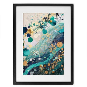 Whimiscal Nature Splash Framed Art Print Whimiscal Nature Splash Framed Art Print wall art product Paper House Prints - Independent