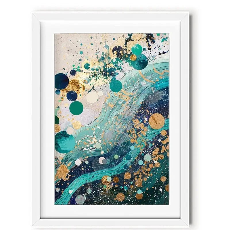 Whimiscal Nature Splash Framed Art Print Whimiscal Nature Splash Framed Art Print wall art product Paper House Prints - Independent