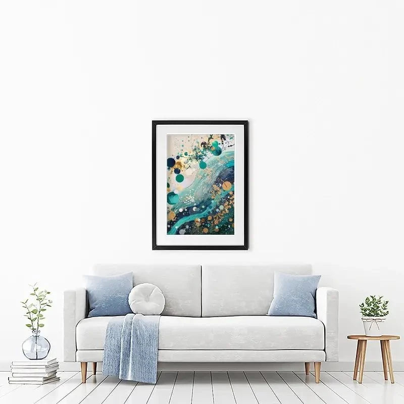 Whimiscal Nature Splash Framed Art Print Whimiscal Nature Splash Framed Art Print wall art product Paper House Prints - Independent