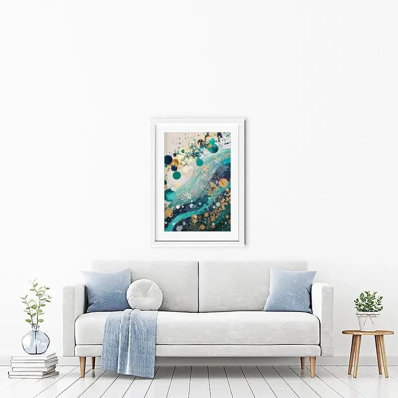 Whimiscal Nature Splash Framed Art Print Whimiscal Nature Splash Framed Art Print wall art product Paper House Prints - Independent