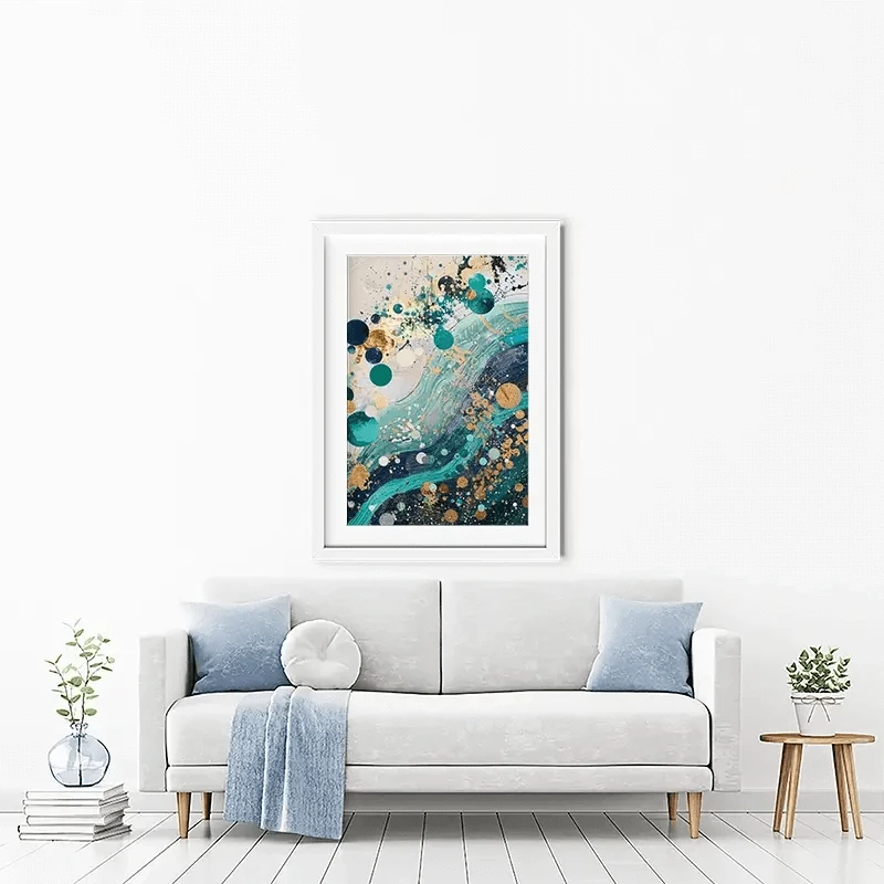 Whimiscal Nature Splash Framed Art Print Whimiscal Nature Splash Framed Art Print wall art product Paper House Prints - Independent