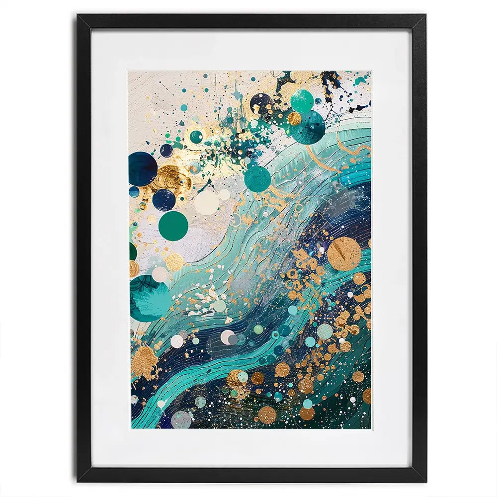 Whimiscal Nature Splash Framed Art Print Whimiscal Nature Splash Framed Art Print wall art product Paper House Prints - Independent