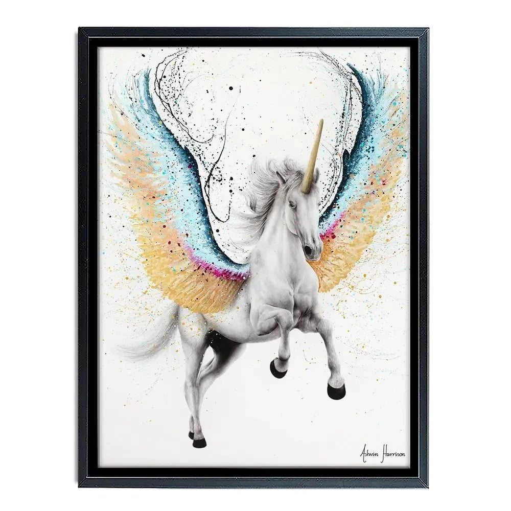 Whimsical Unicorn Canvas Print Whimsical Unicorn Canvas Print wall art product Ashvin Harrison