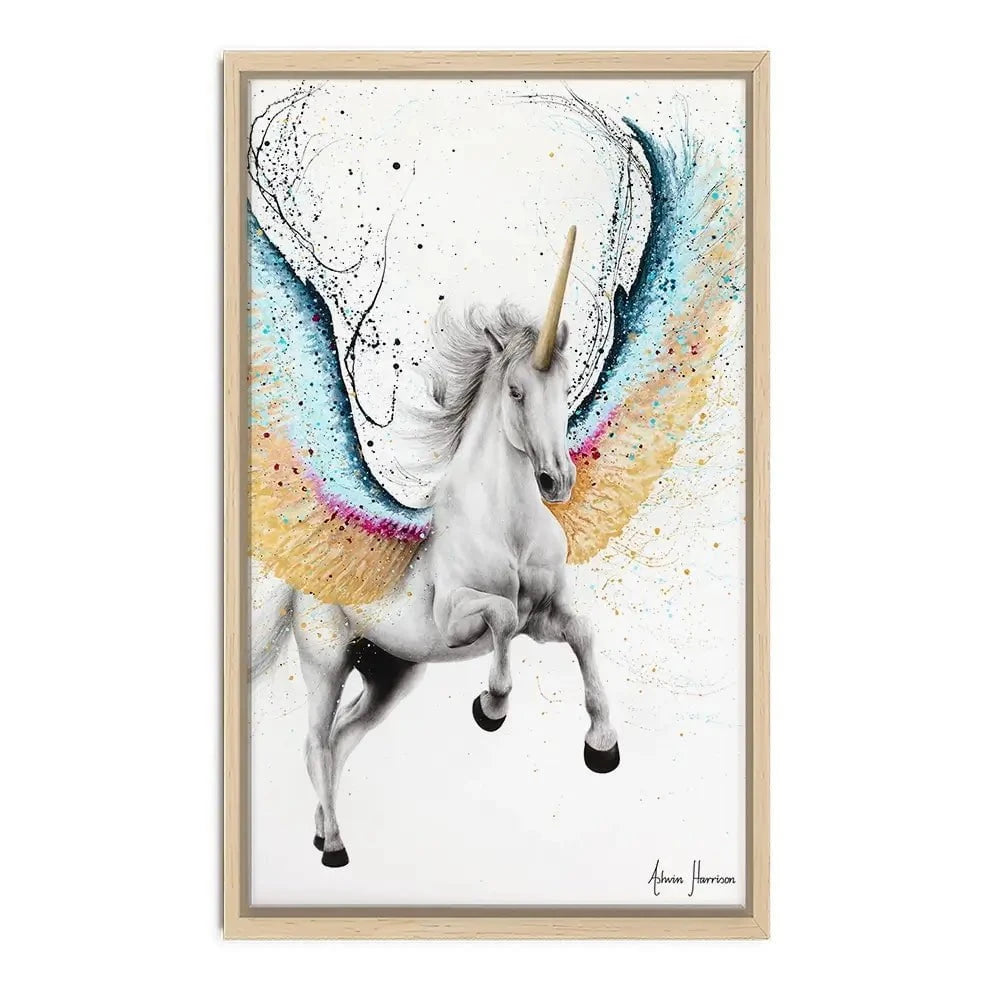 Whimsical Unicorn Canvas Print Whimsical Unicorn Canvas Print wall art product Ashvin Harrison