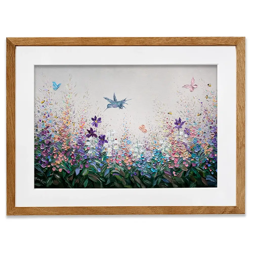 Whispers Framed Art Print Whispers Framed Art Print wall art product Nada Khatib