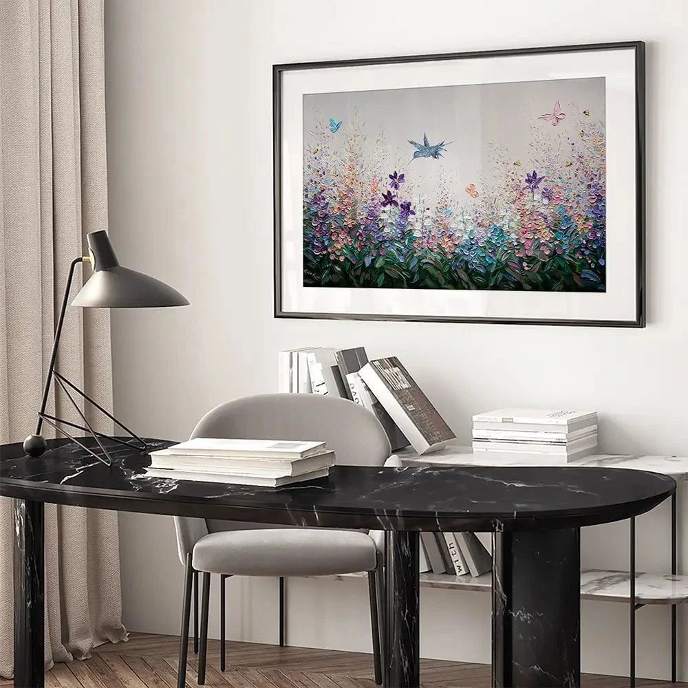 Whispers Framed Art Print Whispers Framed Art Print wall art product Nada Khatib