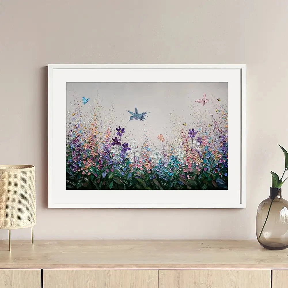 Whispers Framed Art Print Whispers Framed Art Print wall art product Nada Khatib
