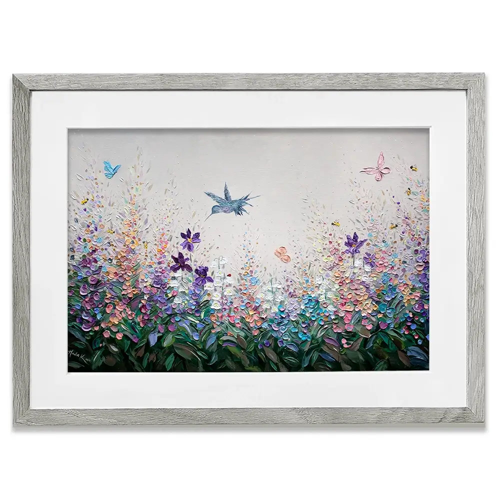 Whispers Framed Art Print Whispers Framed Art Print wall art product Nada Khatib