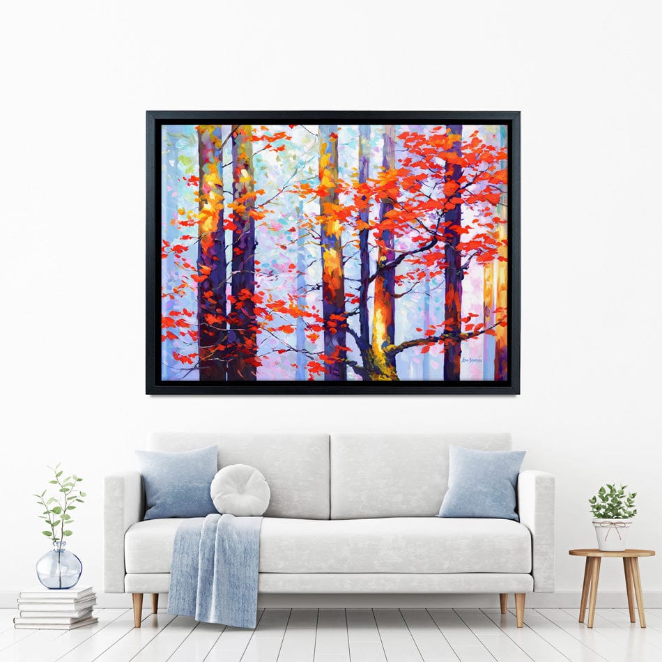 Whispers Of Autumn Love Canvas Print wall art product Leon Devenice