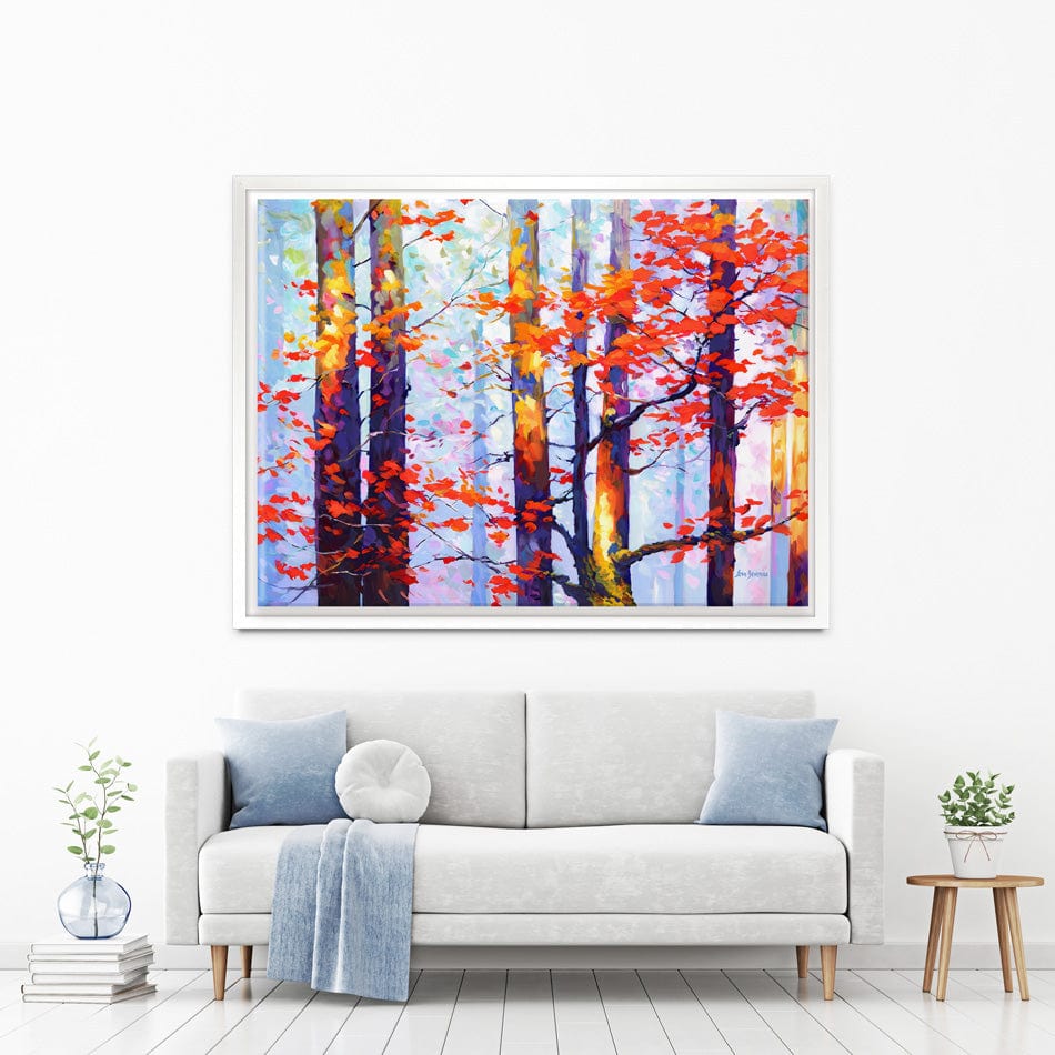 Whispers Of Autumn Love Canvas Print wall art product Leon Devenice