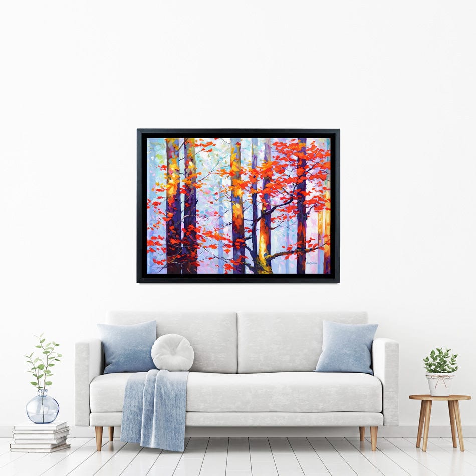 Whispers Of Autumn Love Canvas Print wall art product Leon Devenice