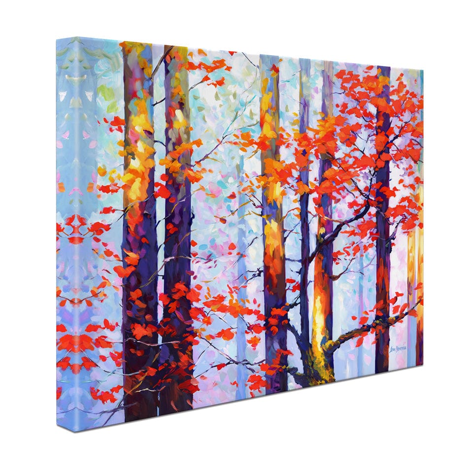 Whispers Of Autumn Love Canvas Print wall art product Leon Devenice