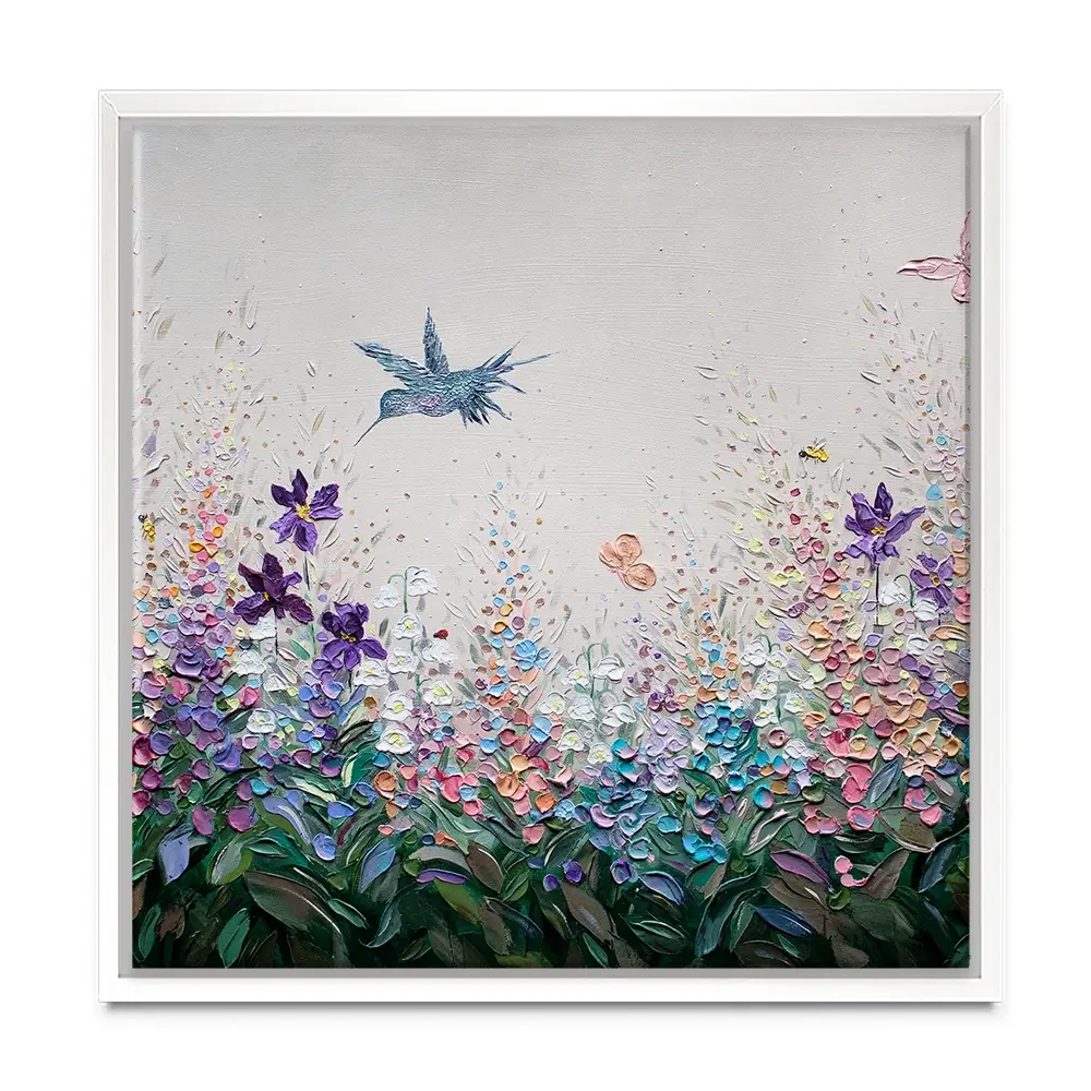 Whispers Square Canvas Print Whispers Square Canvas Print wall art product Art Print Shop