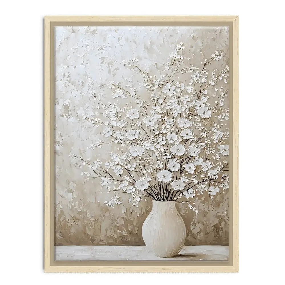 White Cherry Blossoms Canvas Print White Cherry Blossoms Canvas Print wall art product Franklyn Gregory - Independent