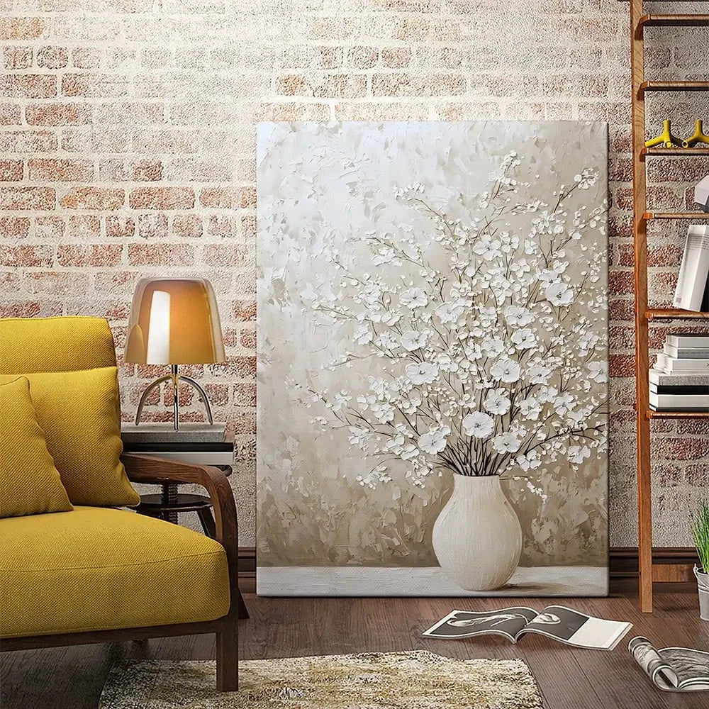 White Cherry Blossoms Canvas Print White Cherry Blossoms Canvas Print wall art product Franklyn Gregory - Independent