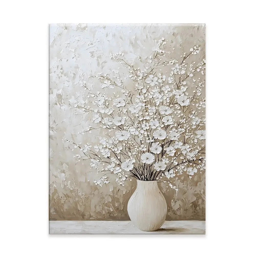 White Cherry Blossoms Canvas Print White Cherry Blossoms Canvas Print wall art product Franklyn Gregory - Independent
