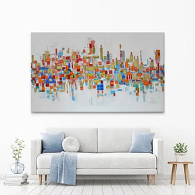 White Wonder Canvas Print White Wonder Canvas Print wall art product Maria Moretti