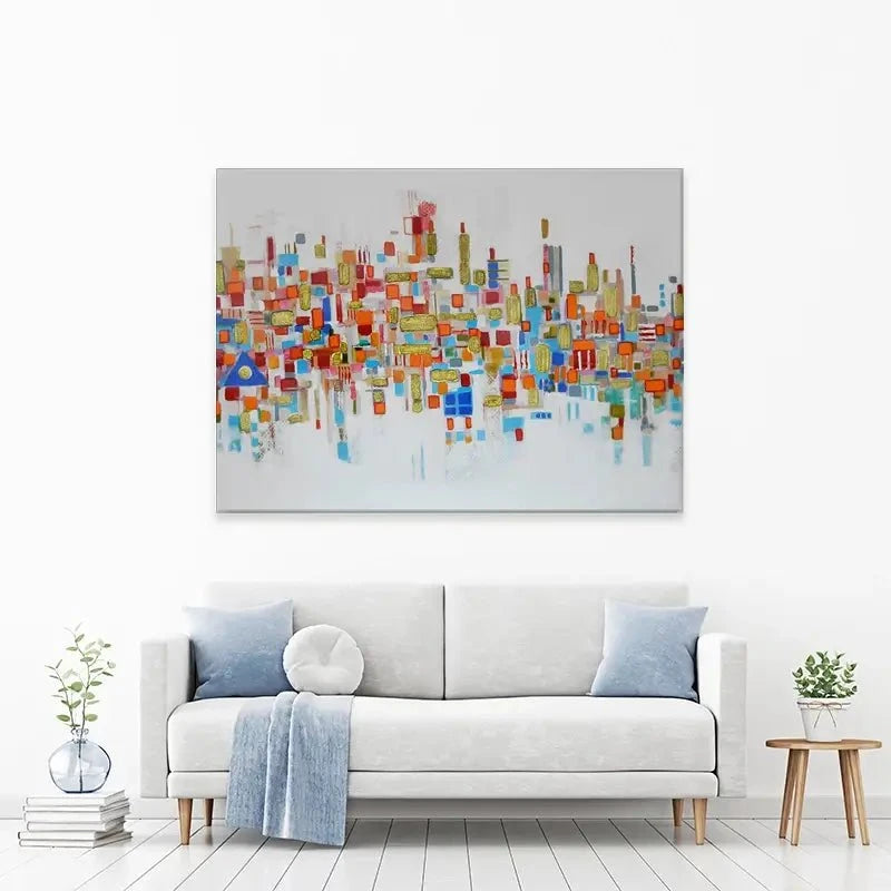 White Wonder Canvas Print White Wonder Canvas Print wall art product Maria Moretti