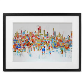 White Wonder Framed Art Print White Wonder Framed Art Print wall art product Maria Moretti