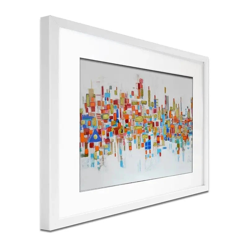 White Wonder Framed Art Print White Wonder Framed Art Print wall art product Maria Moretti