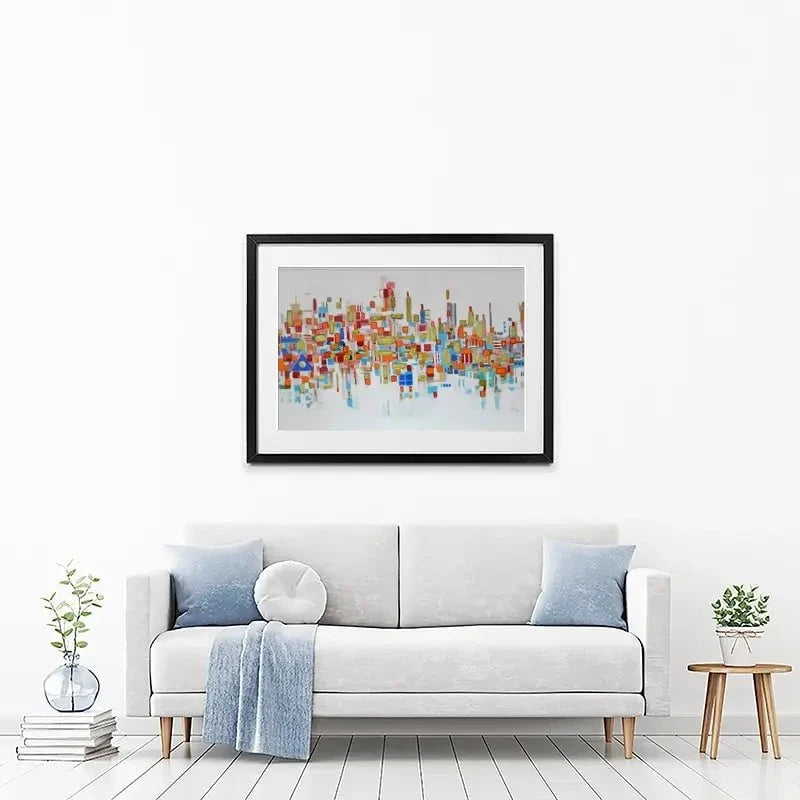 White Wonder Framed Art Print White Wonder Framed Art Print wall art product Maria Moretti